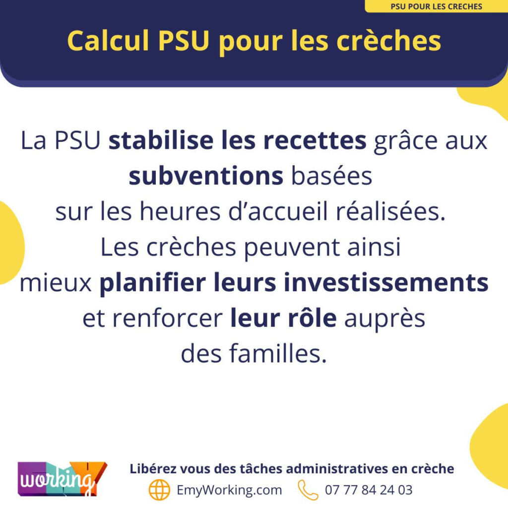 calcul psu creches