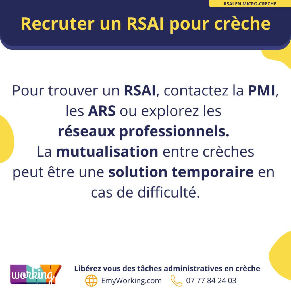 recruter rsai creche